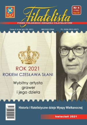 Filatelista 4/2021 okładka