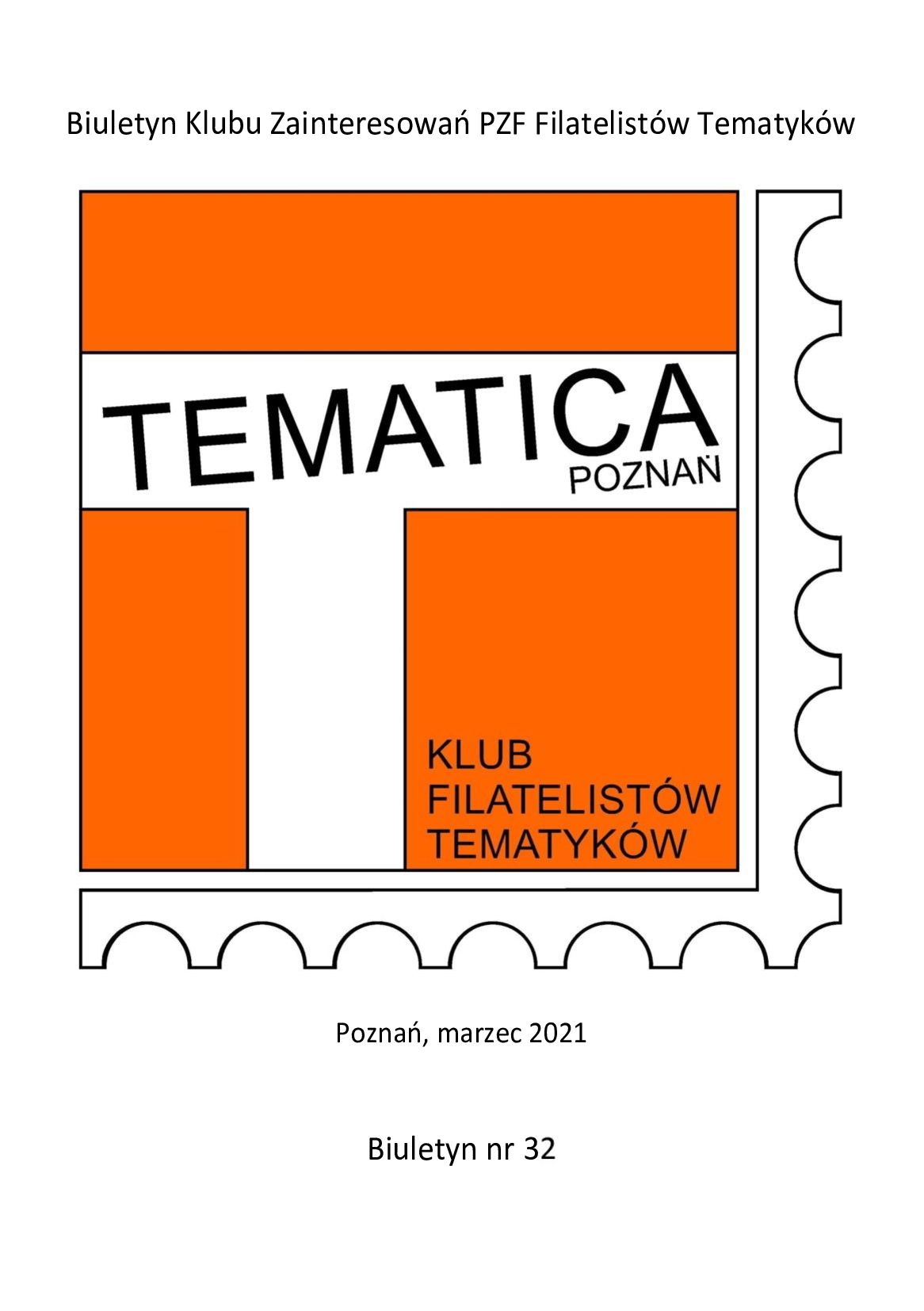 Tematica 32 2021 okladka