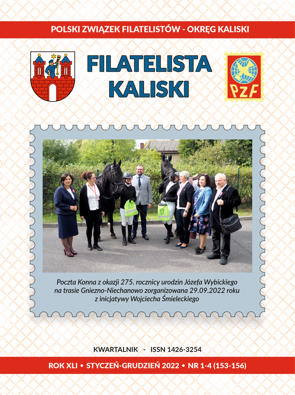 Filatelista Kaliski 2022 okladka