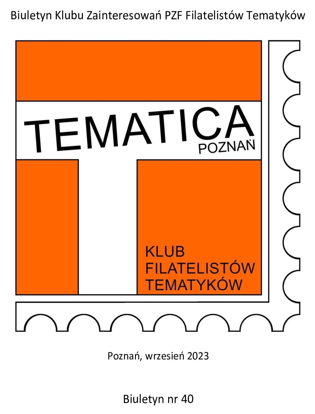 Tematica nr 40 okładka