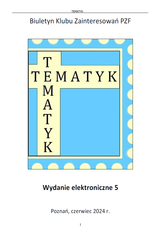 Wydanie elektroniczne nr 5