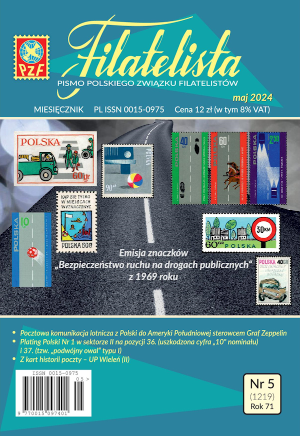 Filatelista 05/2024 okładka